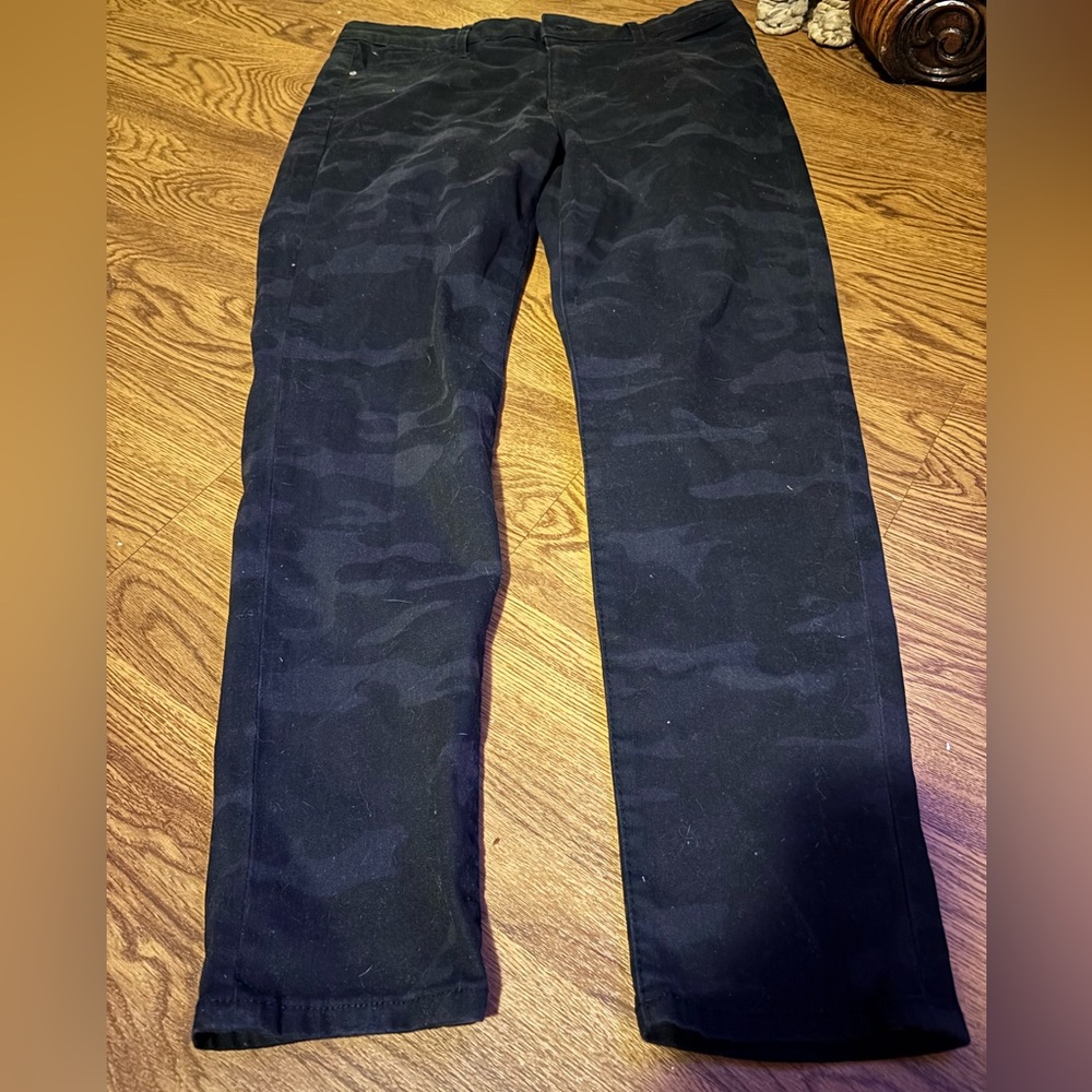 Sanctuary Women's Black Camouflage Skinny Jeans